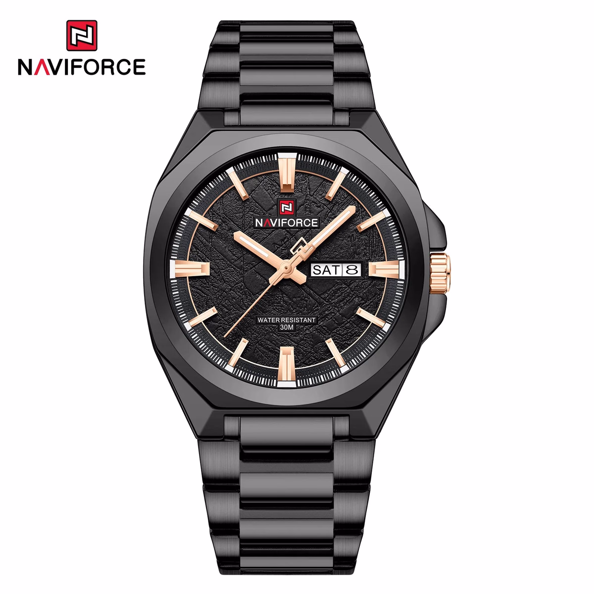 Naviforce Men's Luxury Quartz Watch with Calendar — image 3