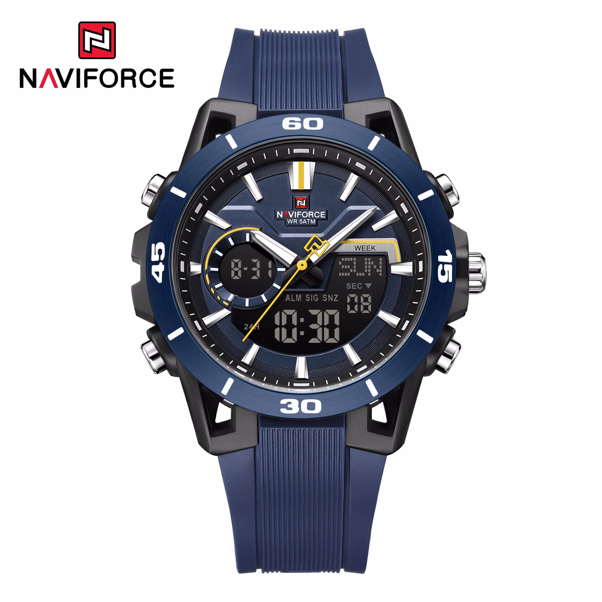 NAVIFORCE 7135 Men's Dual Display Sports Watch — image 3