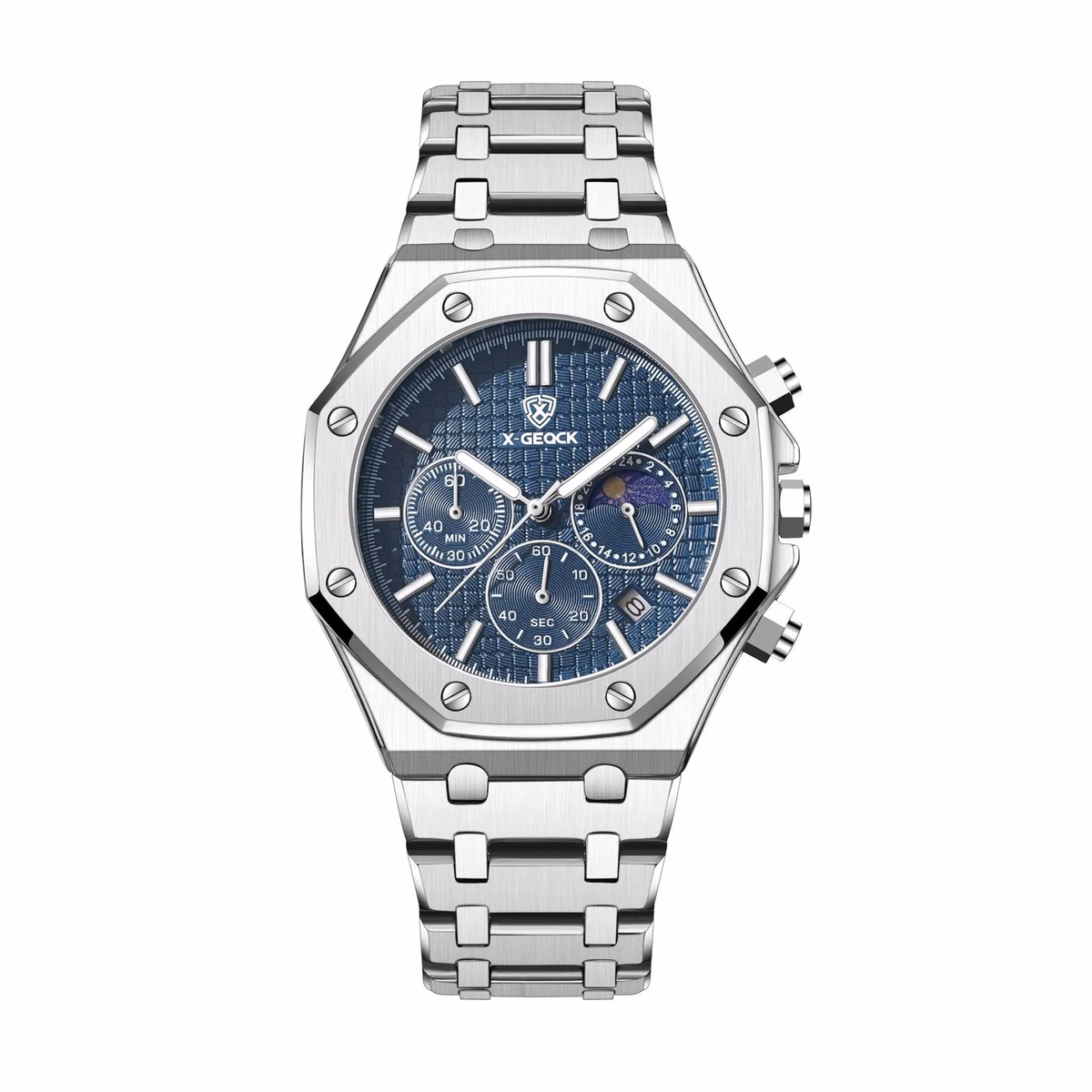 Luxury Moon Phase Mechanical Men's Watch — image 10