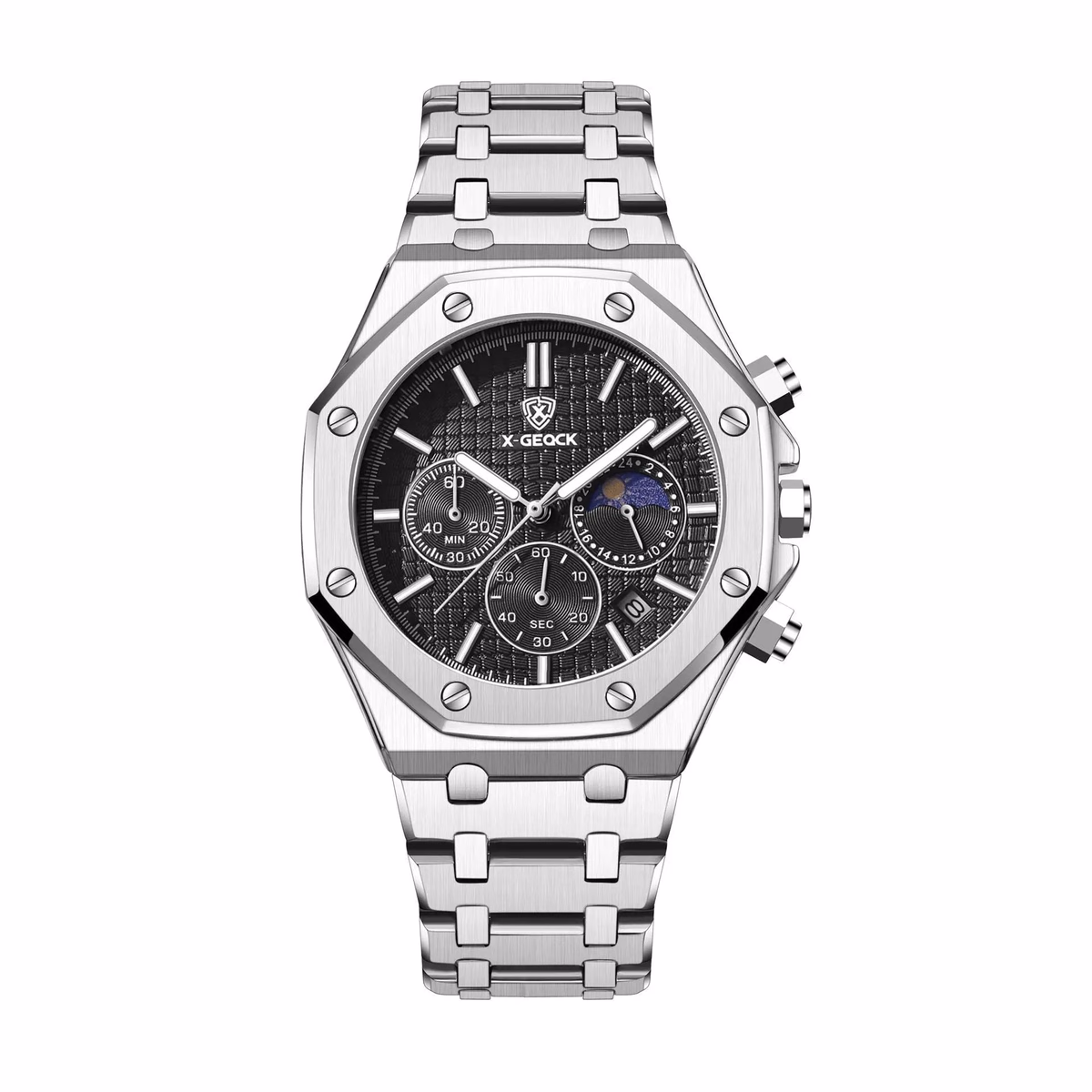 Luxury Moon Phase Mechanical Men's Watch — image 13