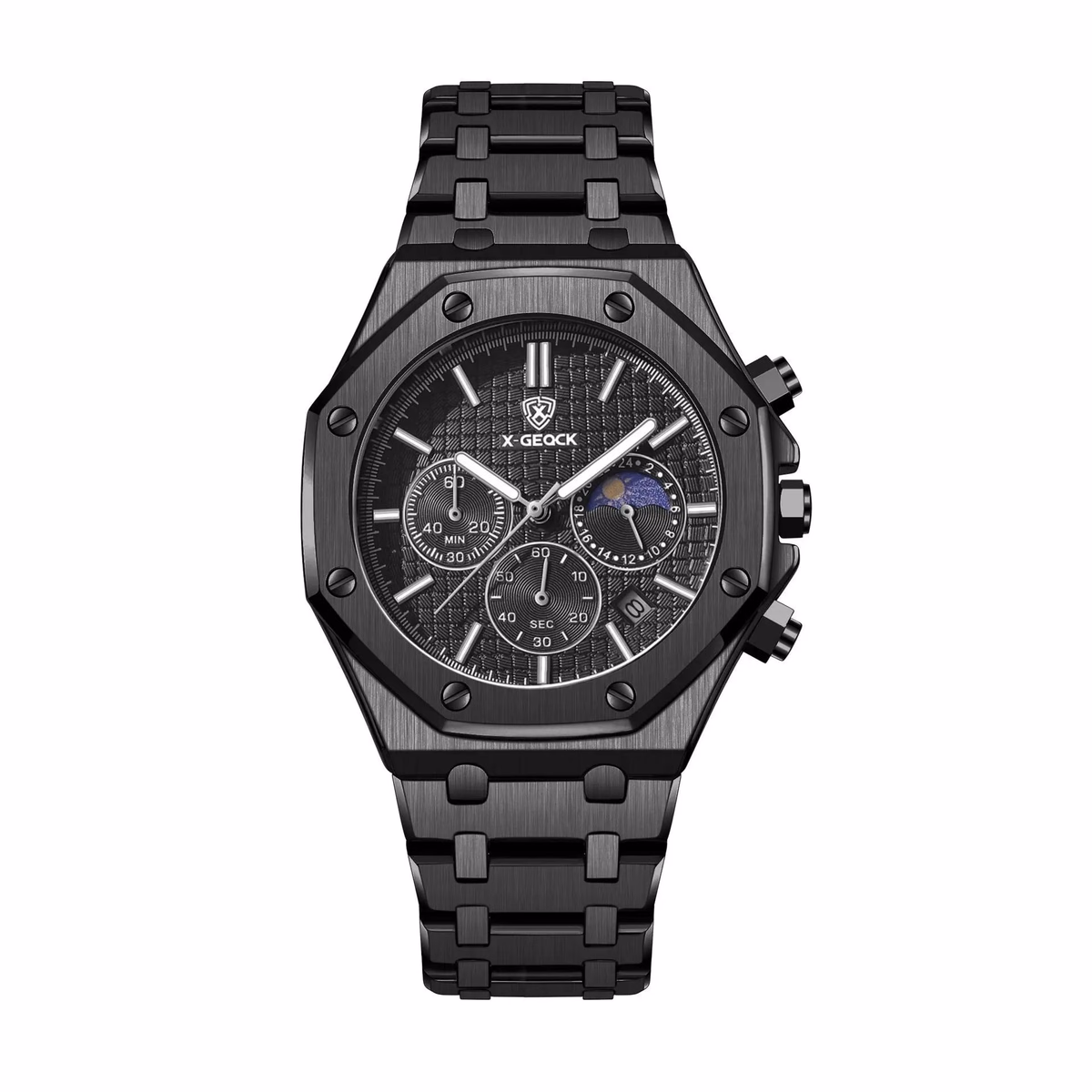 Luxury Moon Phase Mechanical Men's Watch — image 11