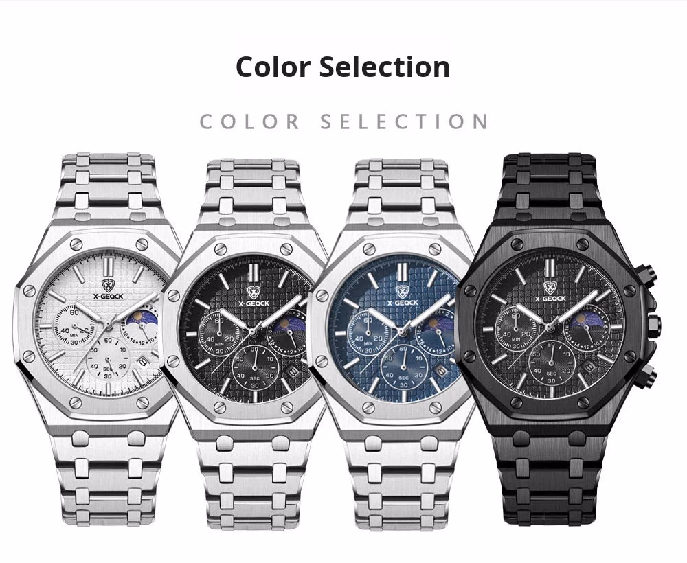 Luxury Moon Phase Mechanical Men's Watch — image 5