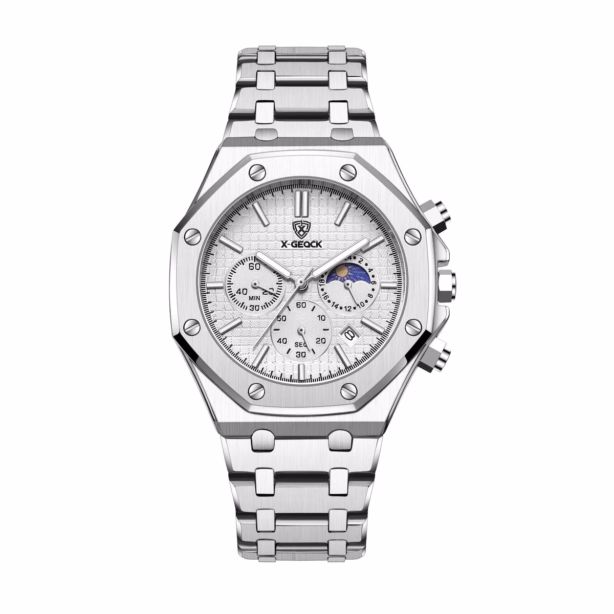 Luxury Moon Phase Mechanical Men's Watch — image 12