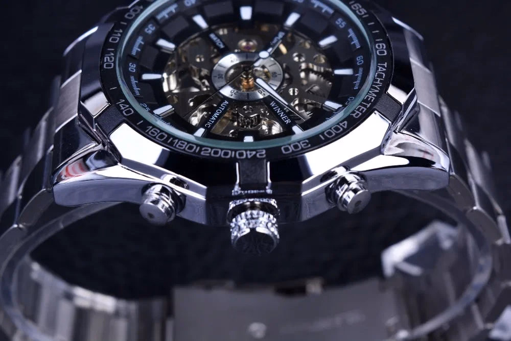 Luxury Designer Men's Automatic Watch - Stainless Steel — image 3