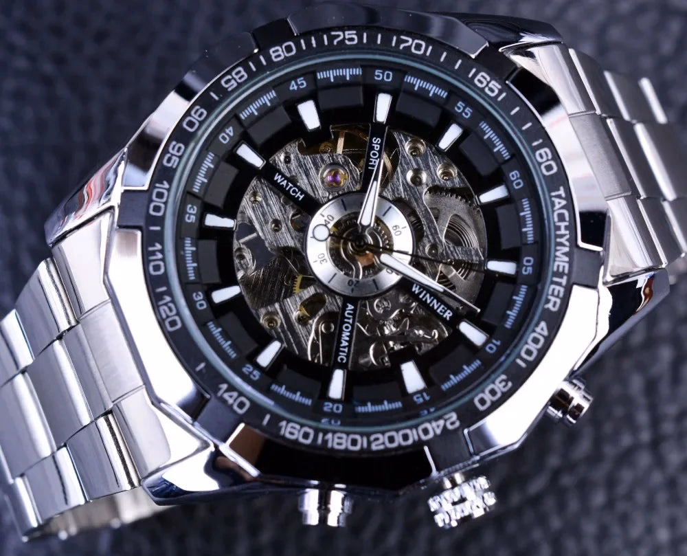 Luxury Designer Men's Automatic Watch - Stainless Steel — image 2