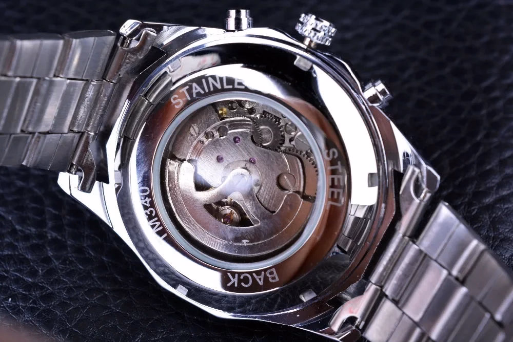 Luxury Designer Men's Automatic Watch - Stainless Steel — image 4