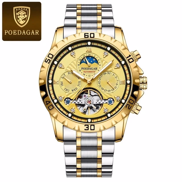 POEDAGAR Luxury Tourbillon Men's Watch — image 14