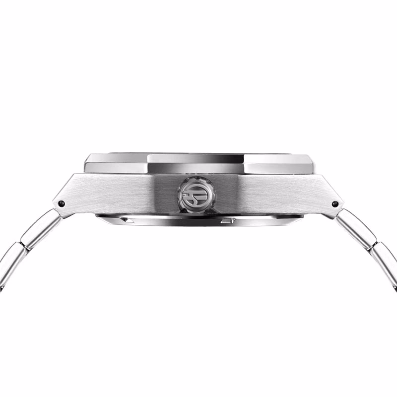 Luxury Silver 3D Hollow Automatic Watch for Men — image 5
