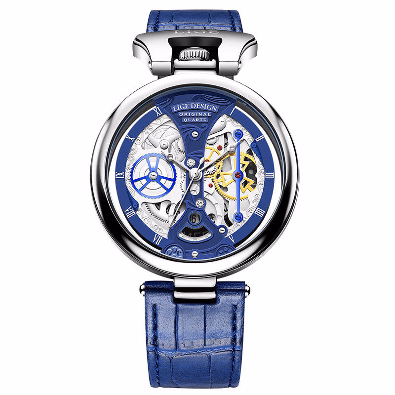 Luxury Waterproof Tourbillon Skeleton Watch — image 2