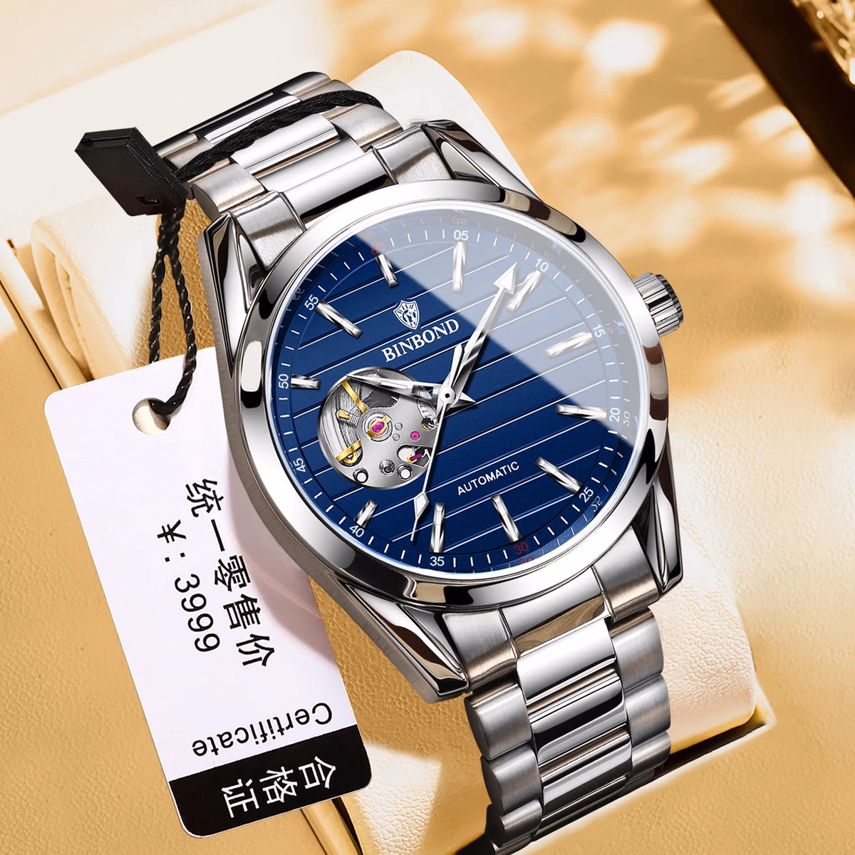 Luxury Skeleton Automatic Waterproof Men's Watch