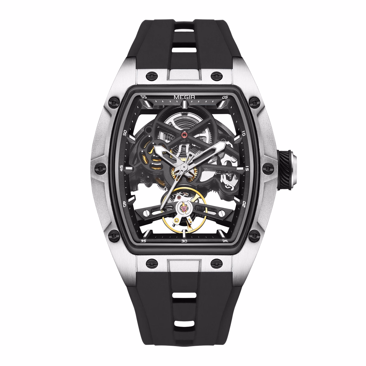 MEGIR 2242G Luxury Mechanical Tourbillon Watch — image 14
