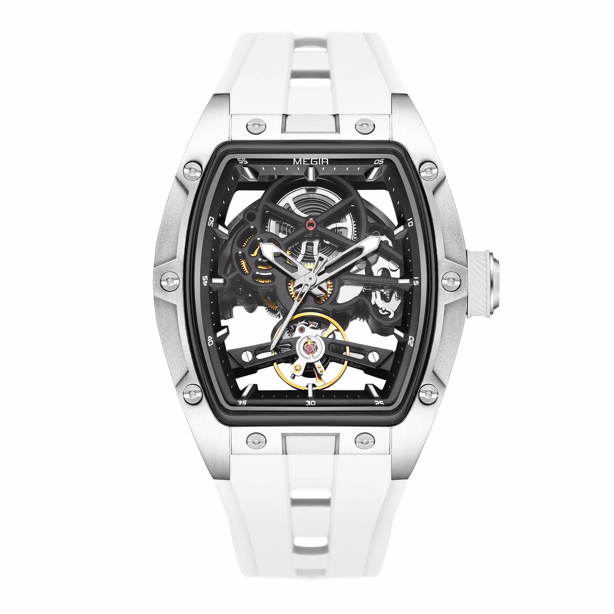 MEGIR 2242G Luxury Mechanical Tourbillon Watch — image 12
