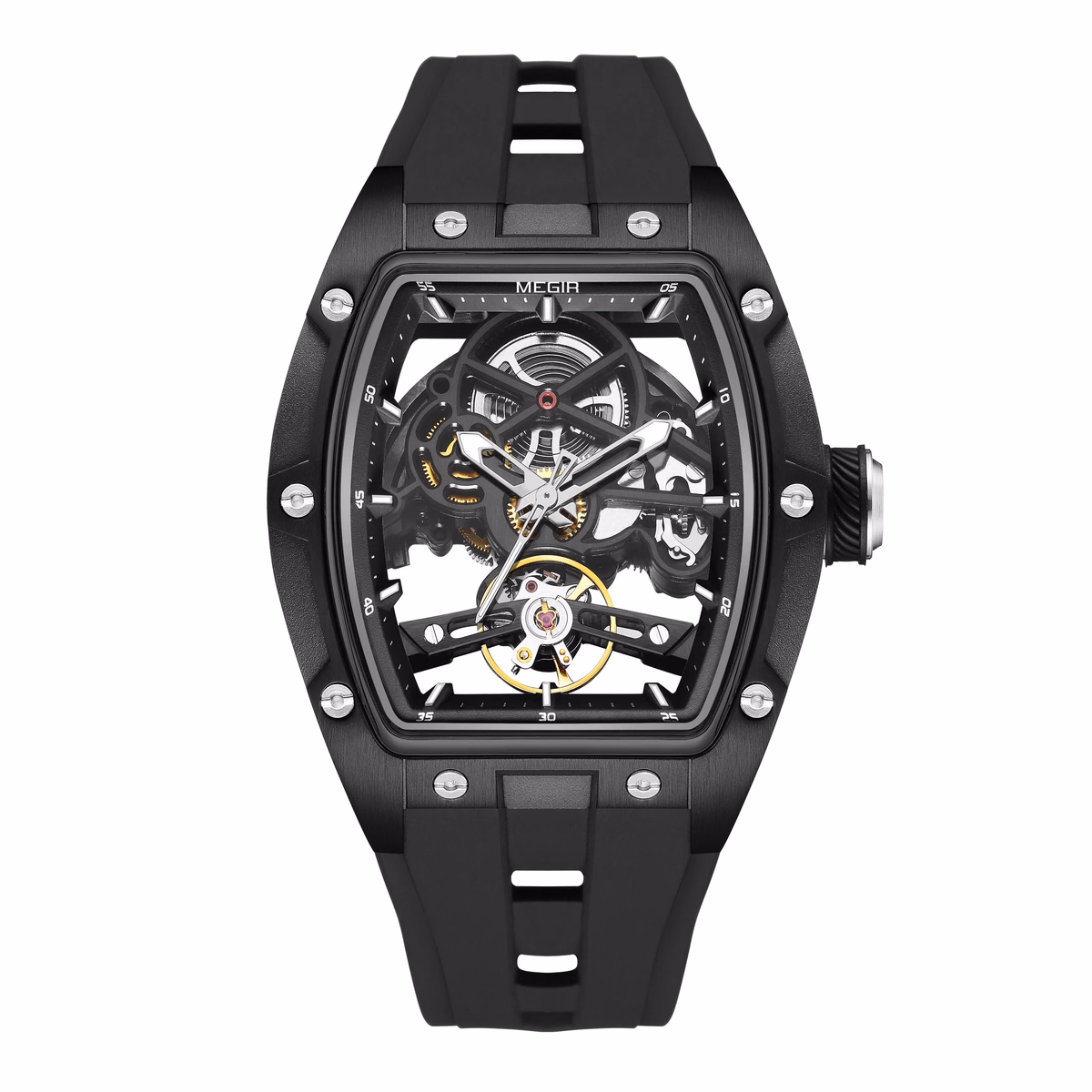 MEGIR 2242G Luxury Mechanical Tourbillon Watch — image 11