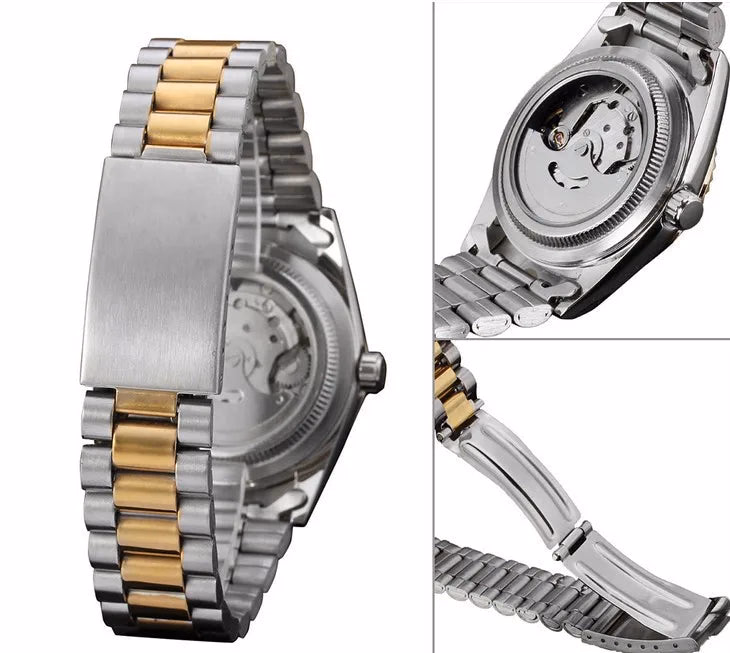 Luxury Men's Automatic Mechanical Steel Watch — image 6