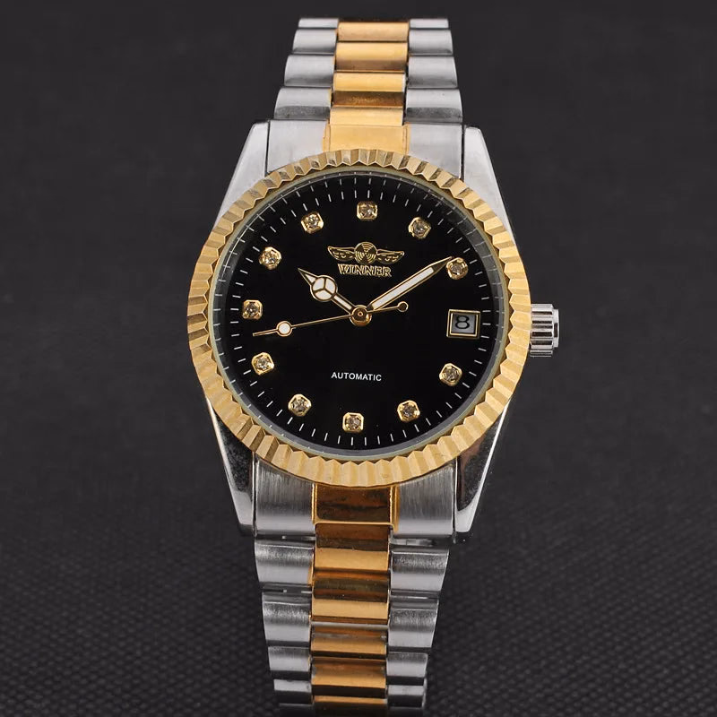 Luxury Men's Automatic Mechanical Steel Watch — image 12