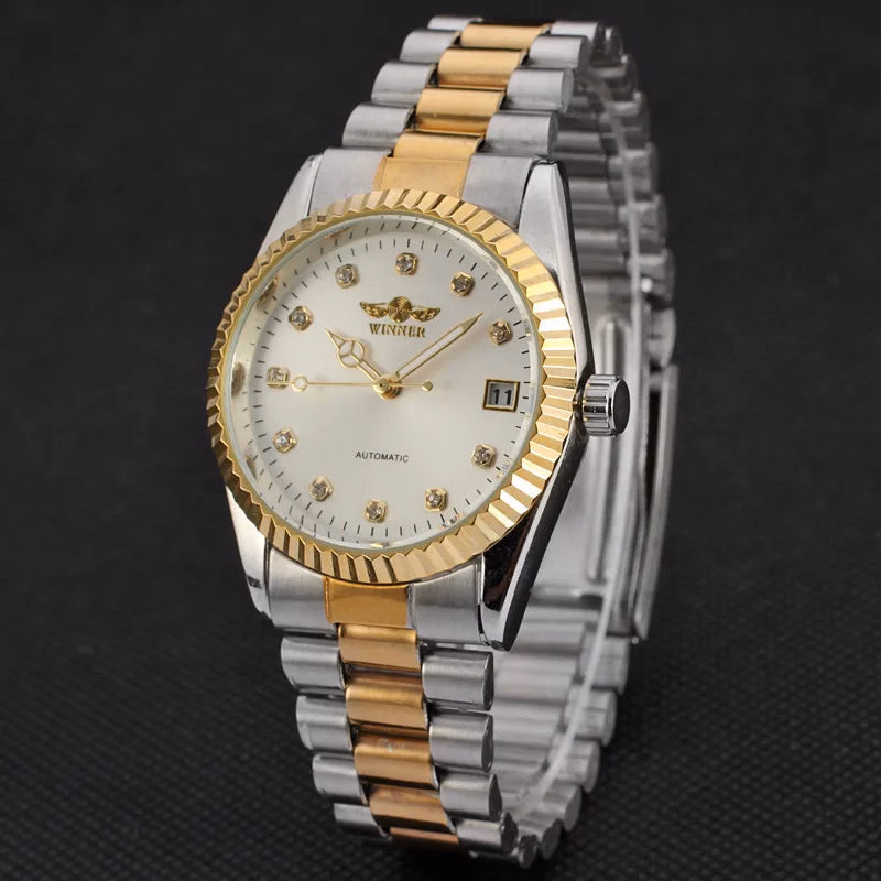 Luxury Men's Automatic Mechanical Steel Watch — image 11