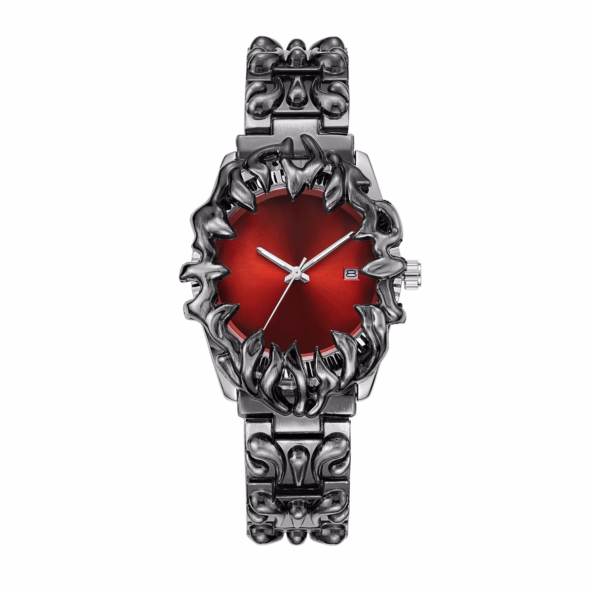 Luxury Alabaster Men's Quartz Date Watch