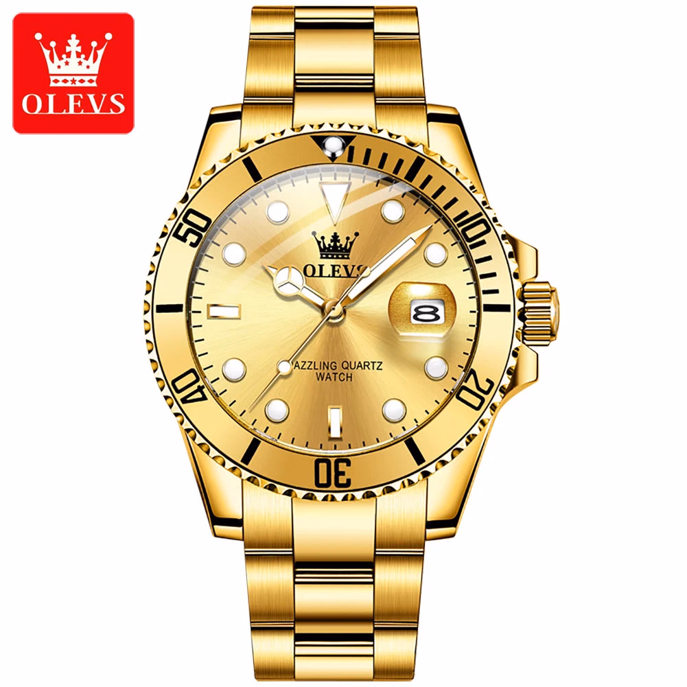 Luminous Waterproof Stainless Steel Men's Quartz Watch — image 14