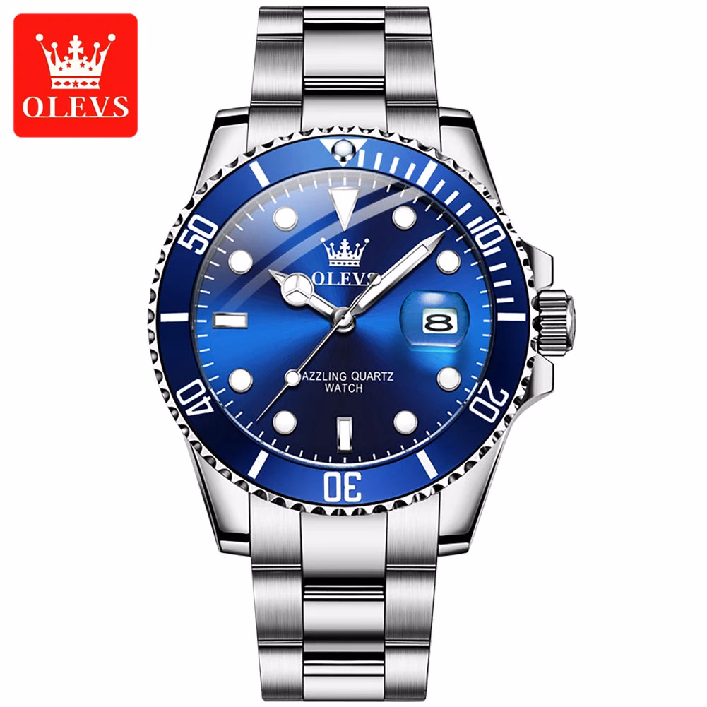 Luminous Waterproof Stainless Steel Men's Quartz Watch — image 12