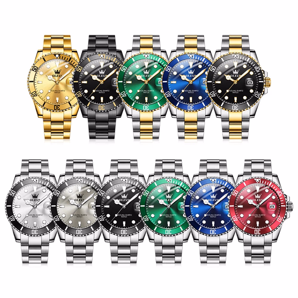Luminous Waterproof Stainless Steel Men's Quartz Watch — image 5
