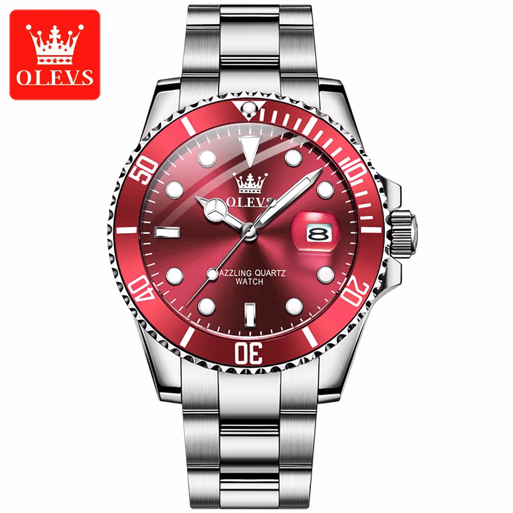 Luminous Waterproof Stainless Steel Men's Quartz Watch — image 7