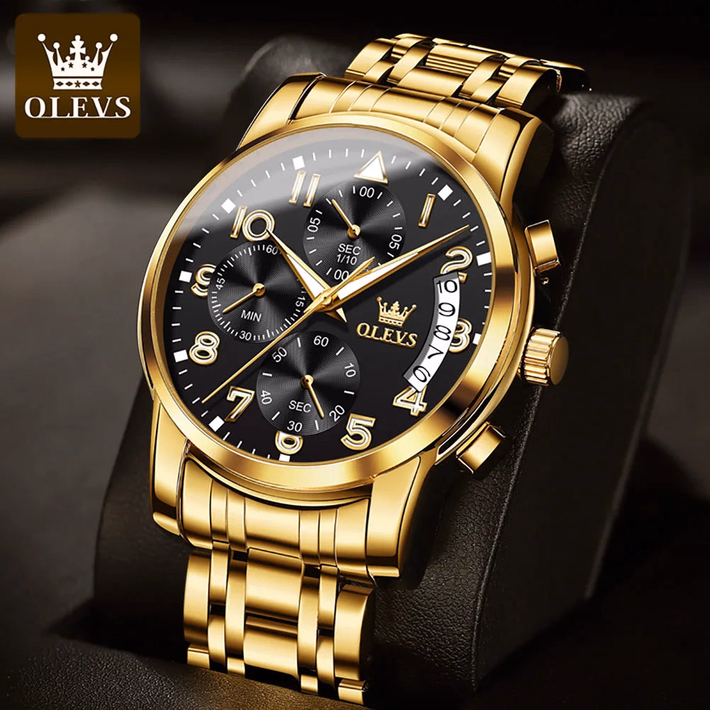 OLEVS 2879 Luxury Sport Luminous Quartz Watch — image 2