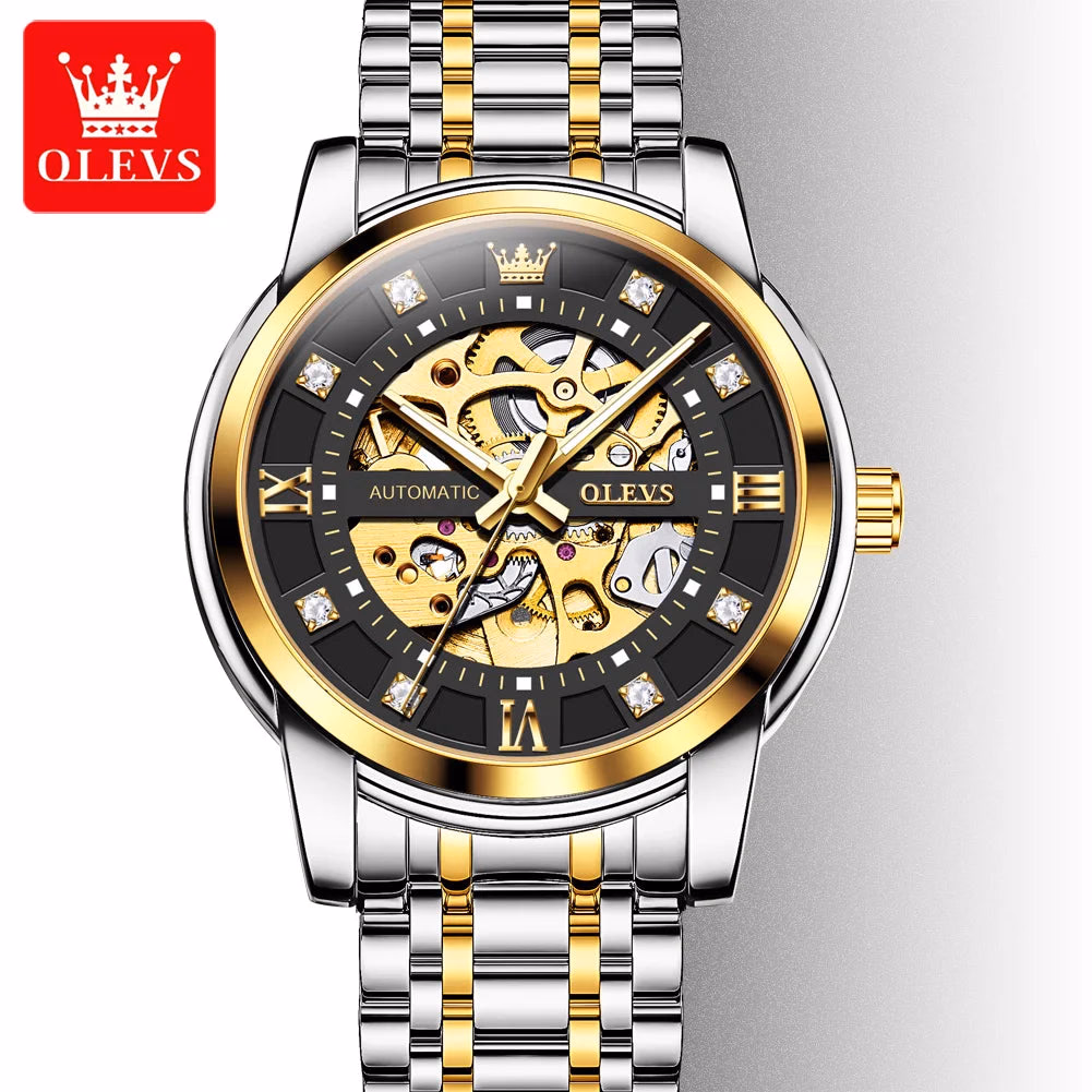 OLEVS Diamond Stainless Steel Men's Watch — image 10