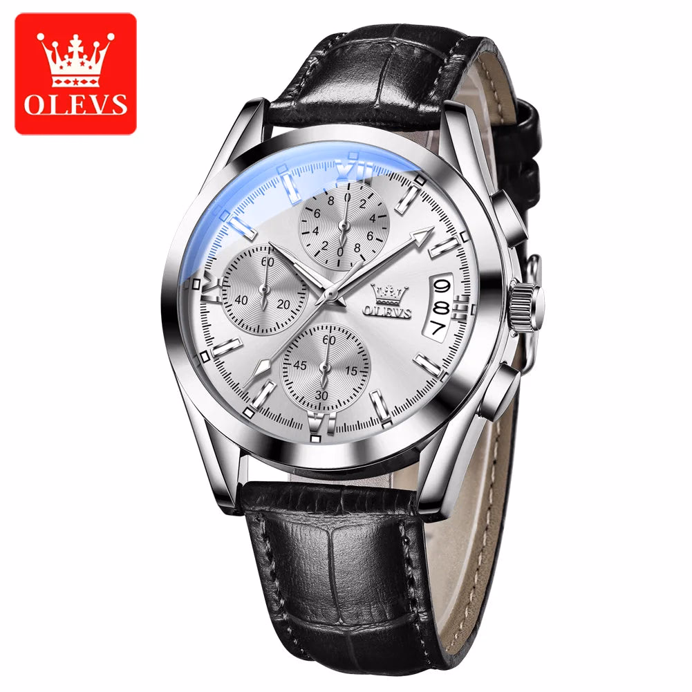 Luxury OLEVS Waterproof Chronograph Men's Watch — image 12