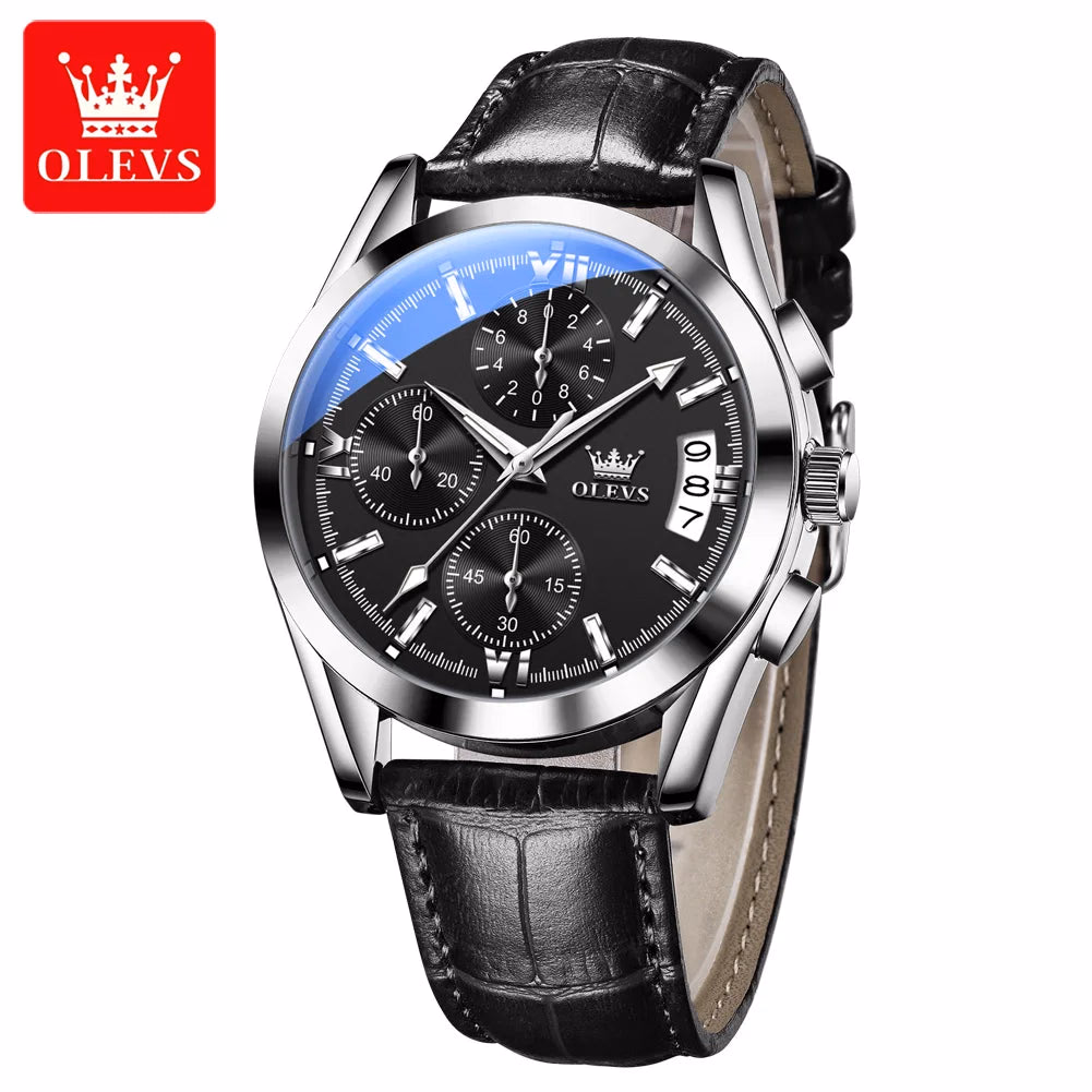 Luxury OLEVS Waterproof Chronograph Men's Watch — image 8