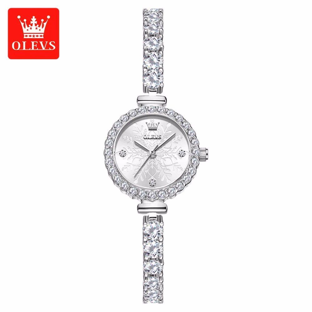 OLEVS Luxury Luminous Diamond Watch For Women — image 7