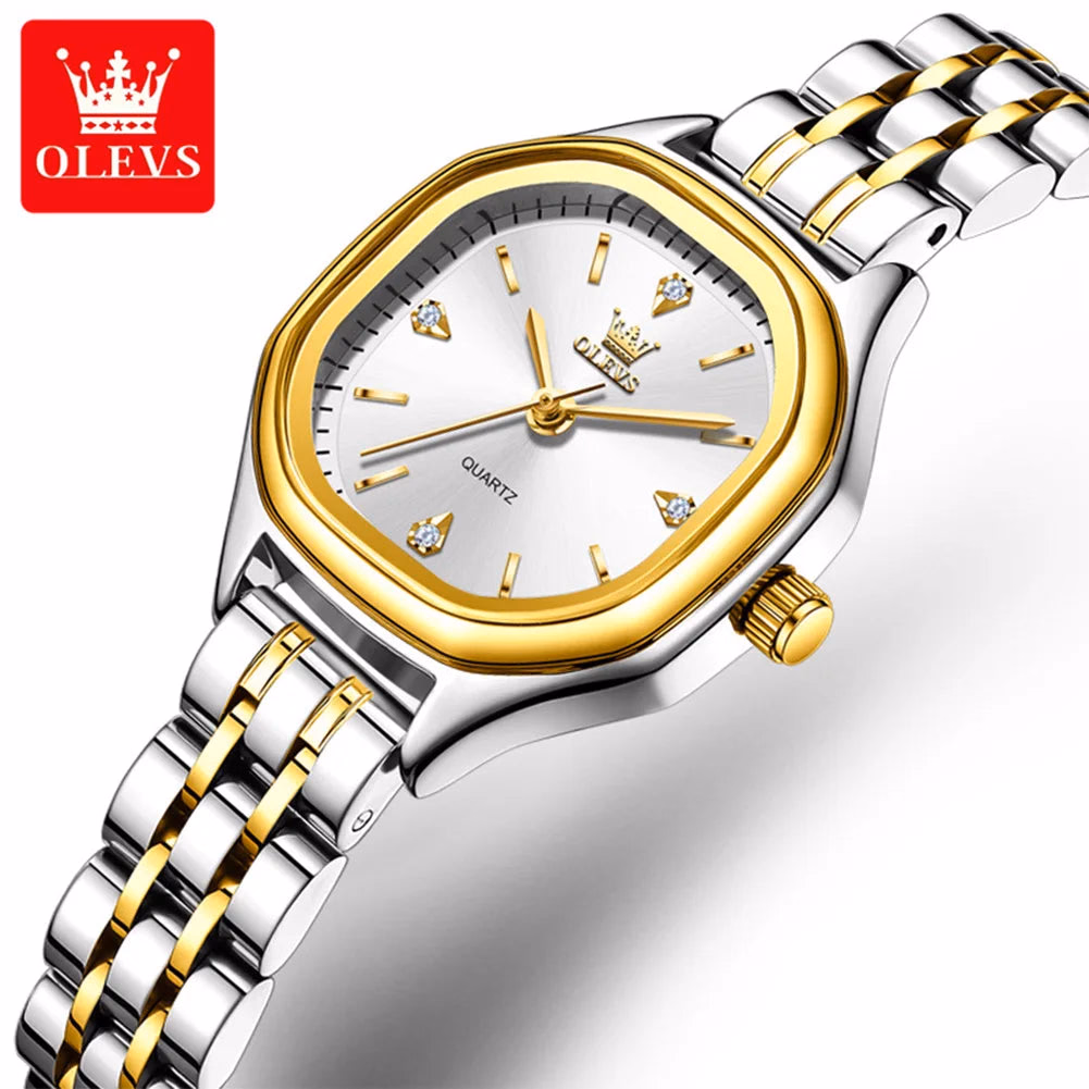 OLEVS 5888 Luxury Women's Stainless Steel Watch