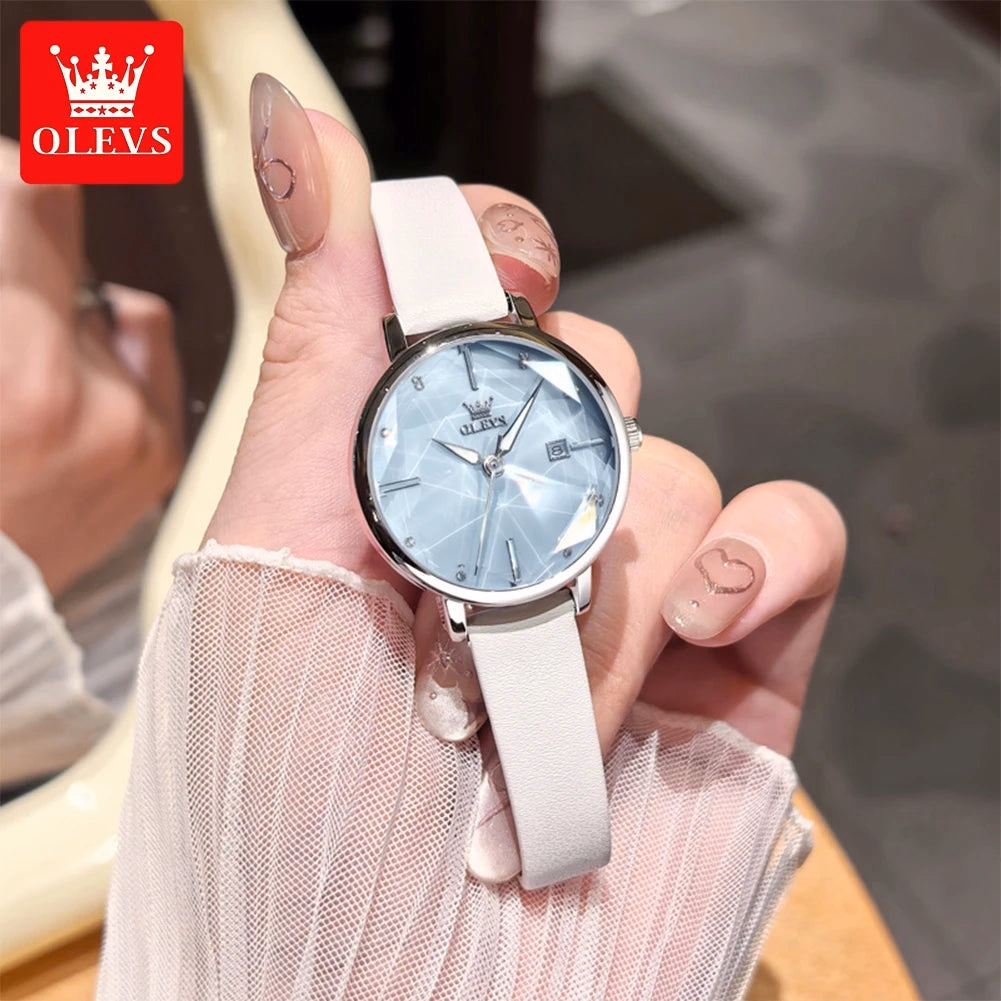 OLEVS Luxury Ladies Diamond Stainless Steel Watch — image 4