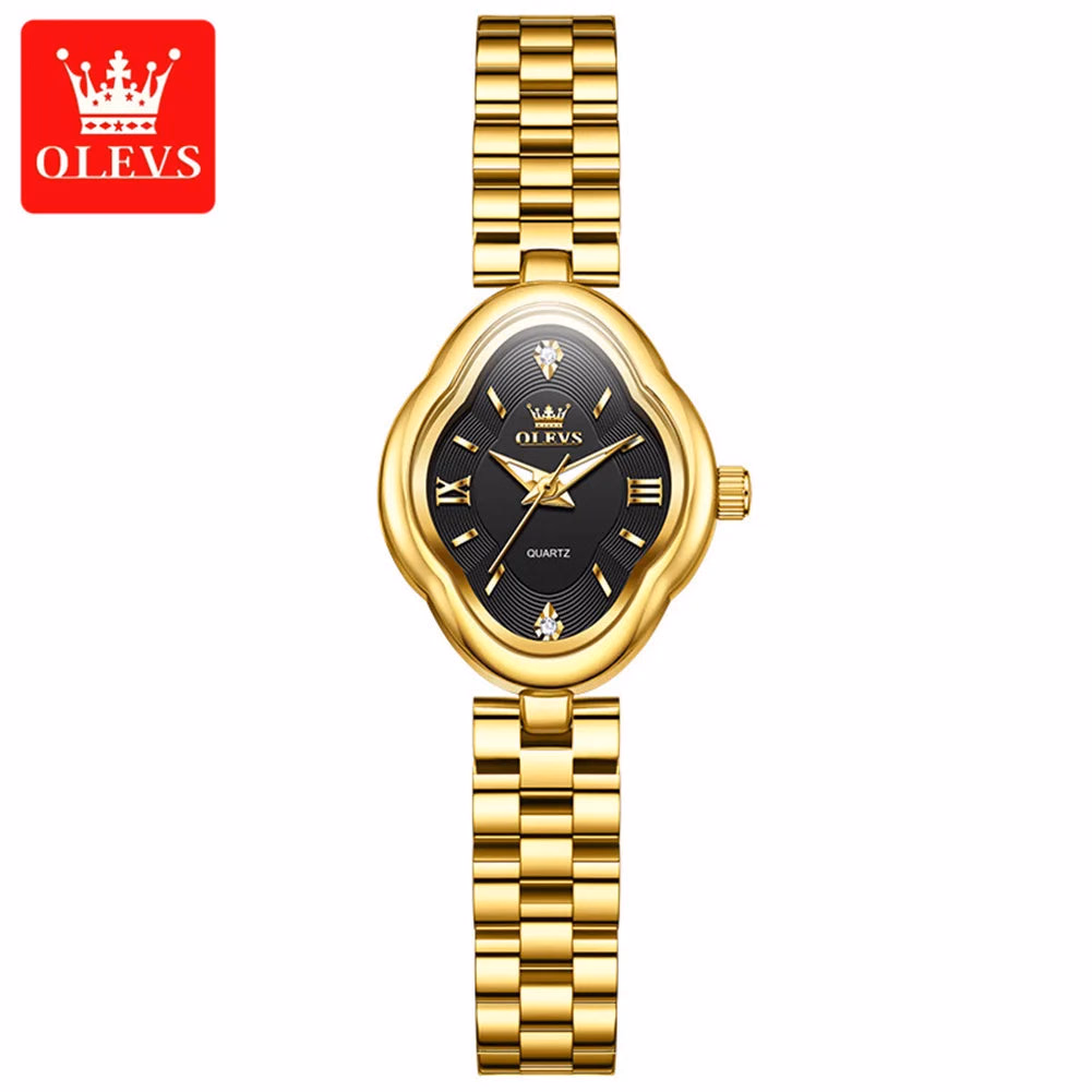 OLEVS Luxury Diamond Stainless Steel Women's Watch — image 9