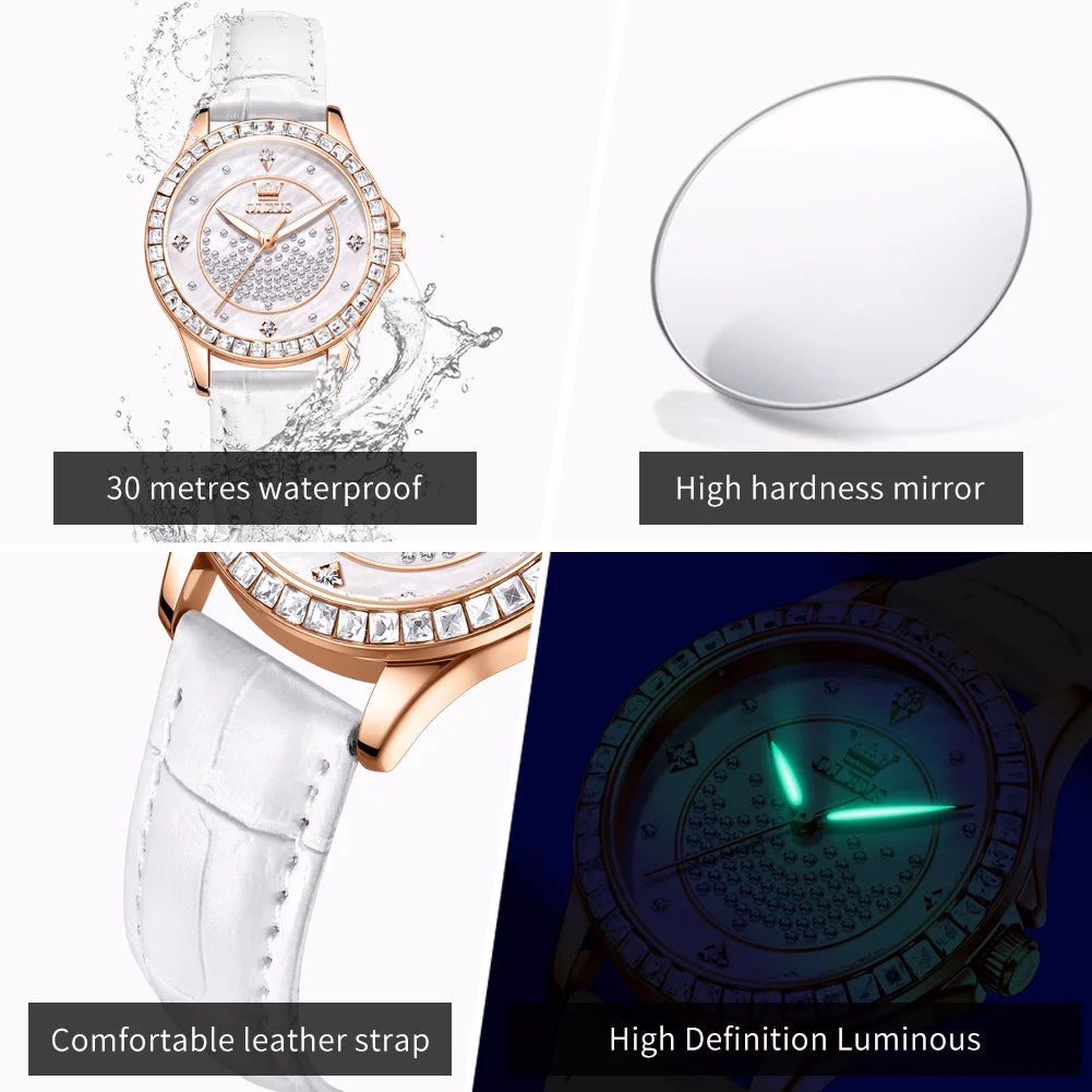 OLEVS Luxury Ladies Quartz Watch — image 6