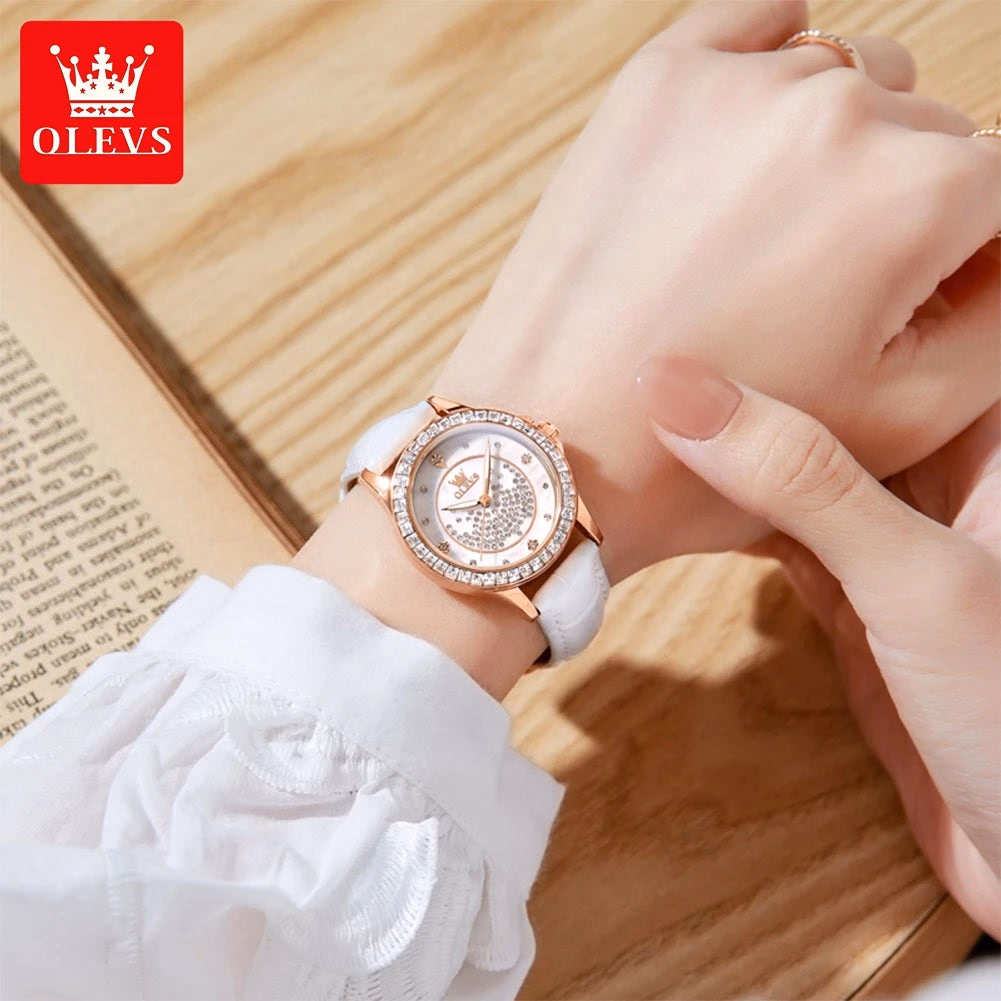 OLEVS Luxury Ladies Quartz Watch — image 3