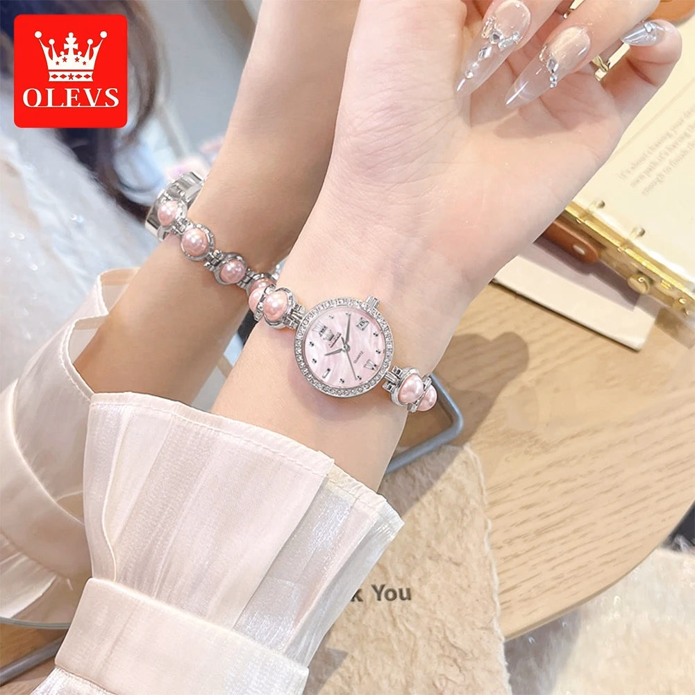 OLEVS Luxury Quartz Watch for Women — image 2