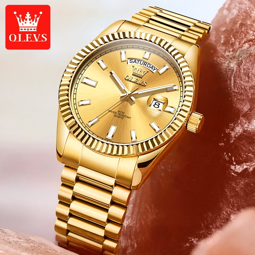 OLEVS Luxury Men's Quartz Watch