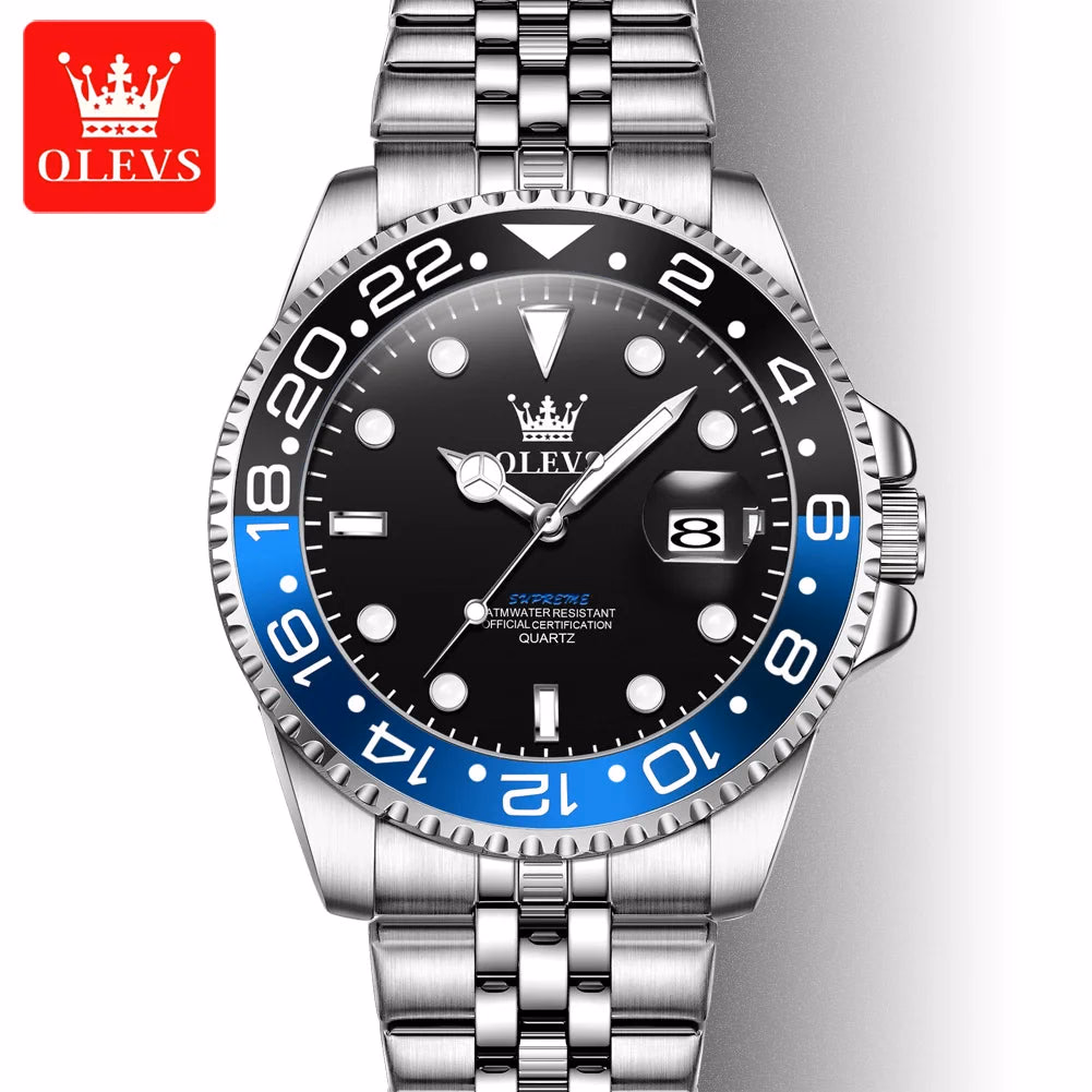 OLEVS Luxury Waterproof Quartz Sports Watch — image 10