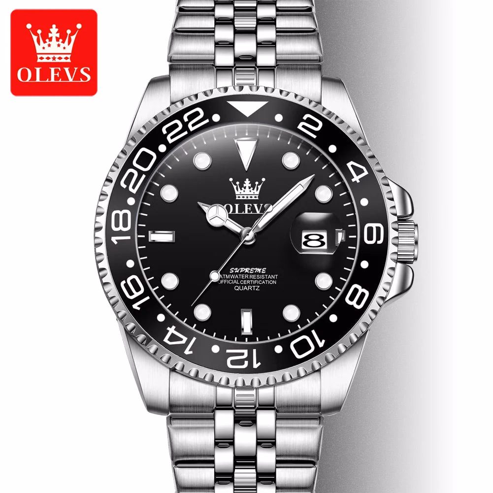 OLEVS Luxury Waterproof Quartz Sports Watch — image 9