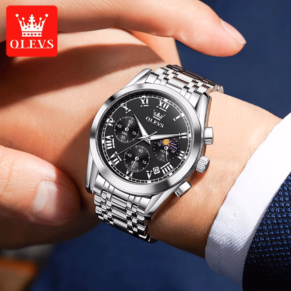 Luxury Men's Luminous Quartz Watch — image 3