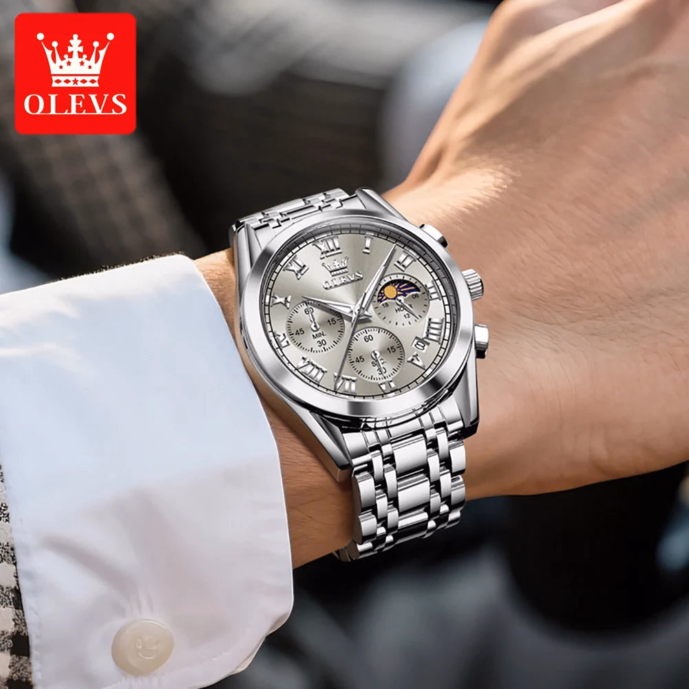 Luxury Men's Luminous Quartz Watch — image 4