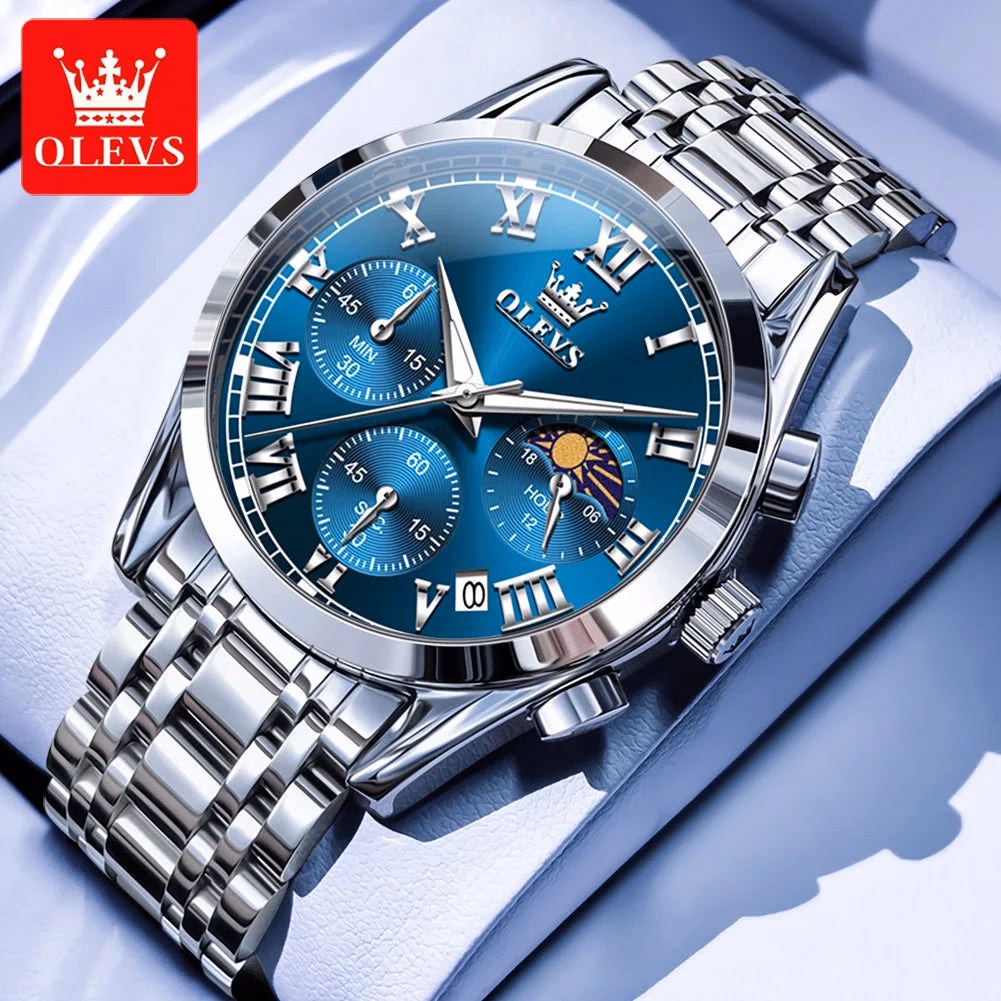 Luxury Men's Luminous Quartz Watch