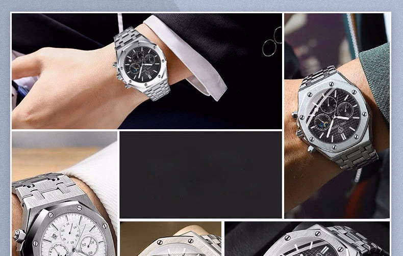 Luxury Waterproof Quartz Watch — image 6