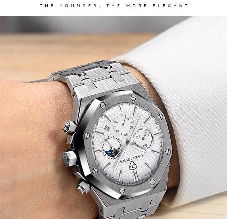 Luxury Waterproof Quartz Watch — image 5