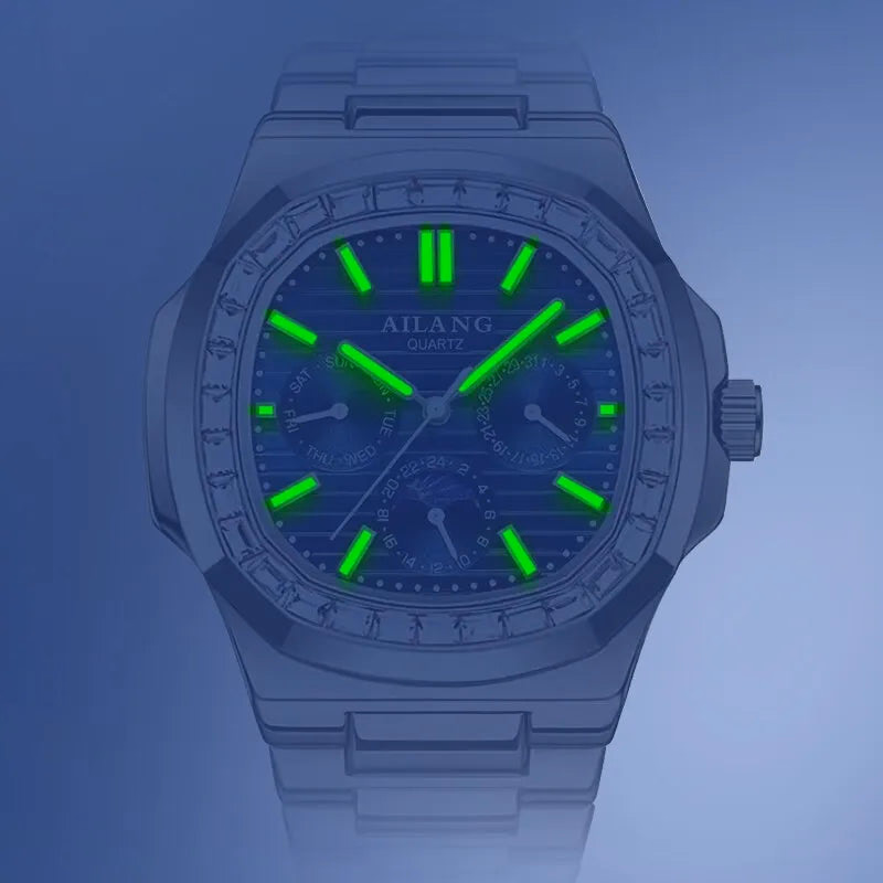 Luxury Men's Chronograph Waterproof Watch — image 5