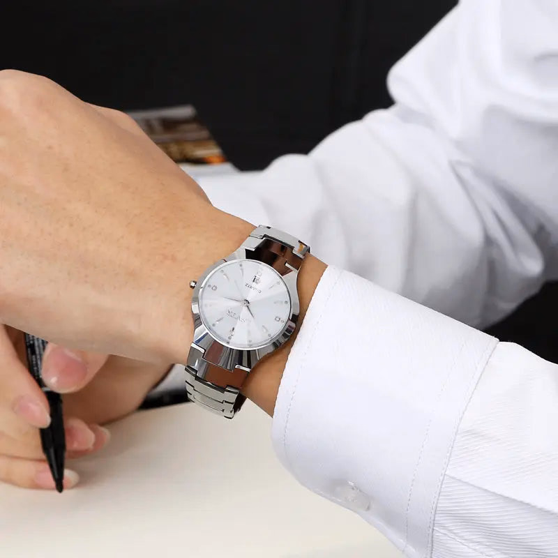 Luxury Couple Watches - Stainless Steel — image 3