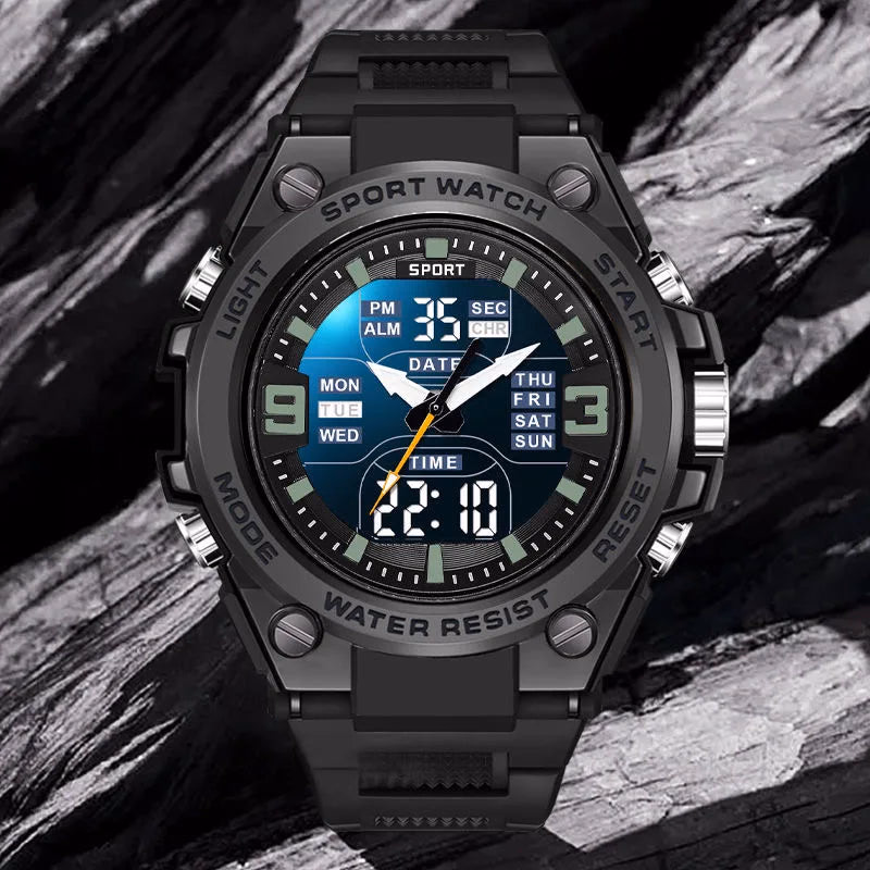 Men's Sport Watch with Colorful Dual Display — image 8
