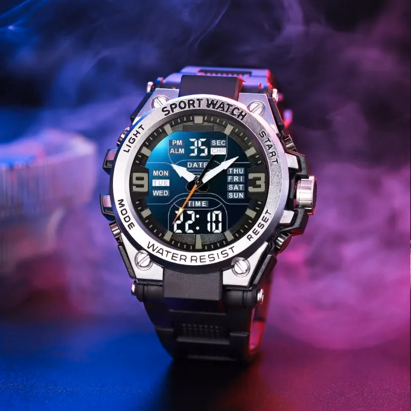 Men's Sport Watch with Colorful Dual Display — image 9