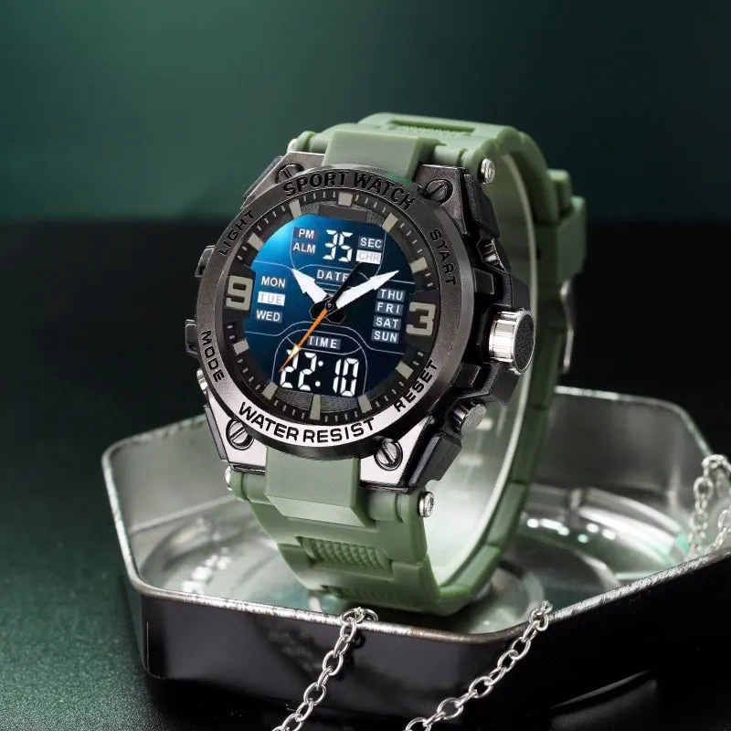 Men's Sport Watch with Colorful Dual Display — image 10