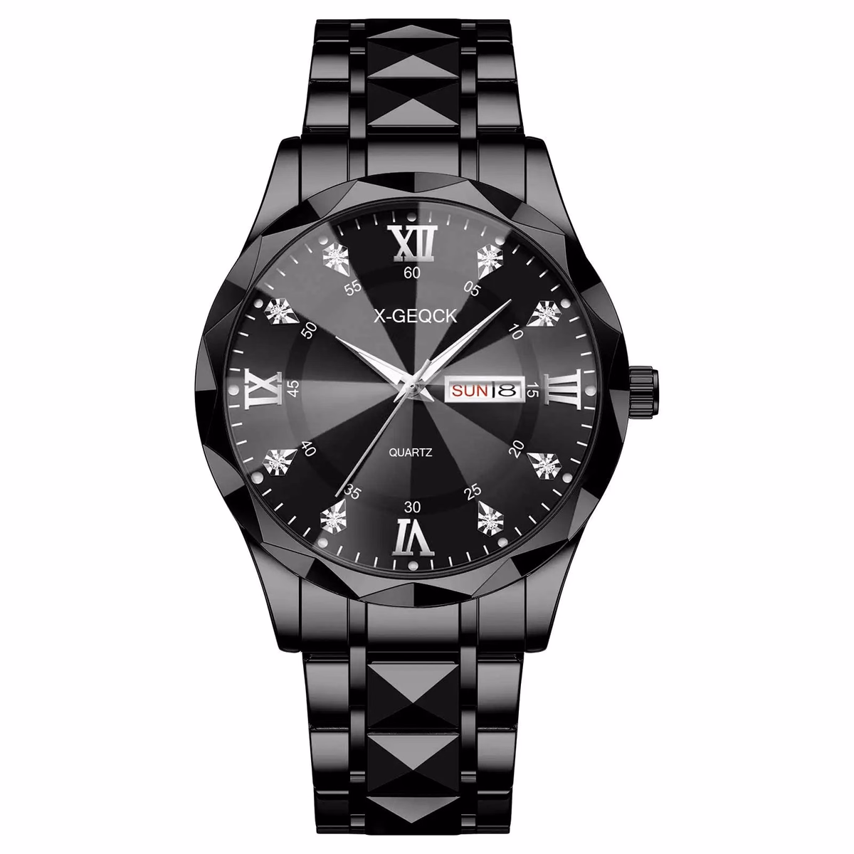 Men's Quartz Watch with Stainless Steel Band — image 7